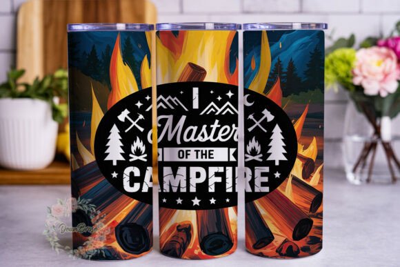 Campfire Master 20oz Tumbler Wrap: Graphics & Tumbler Wraps Review