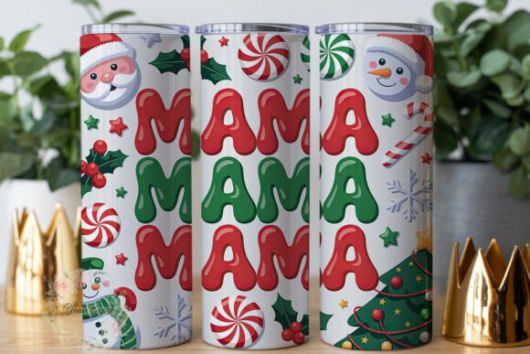 Christmas Mama 20oz Tumbler Wrap: A Designer's Review