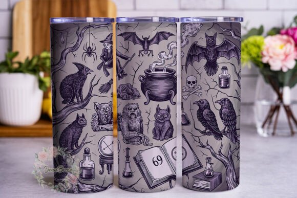 Gothic Cracked Texture Tumbler Wrap: Graphics Review