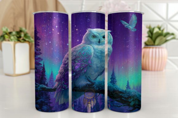 Owl Tumbler Sublimation Wrap 20oz Skinny Review