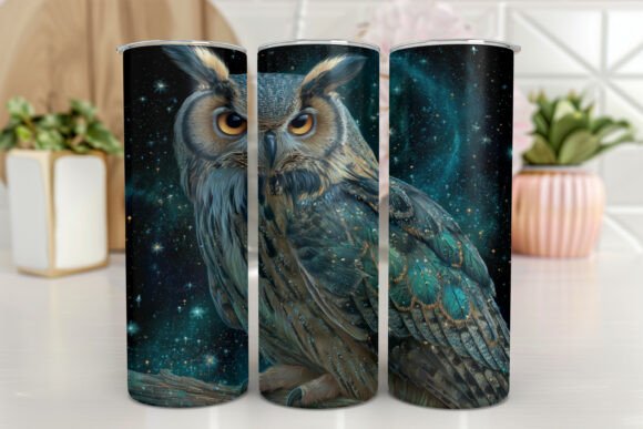 Owl Tumbler Wrap 20 Oz Skinny Tumbler Graphics & Wraps